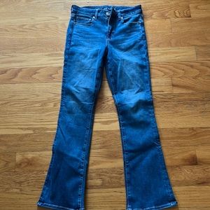 American Eagle high rise kick boot